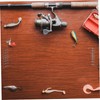 NOLITOY 100pcs Fishing Wire Leader with Swivel Bite-Resistant Rig for
