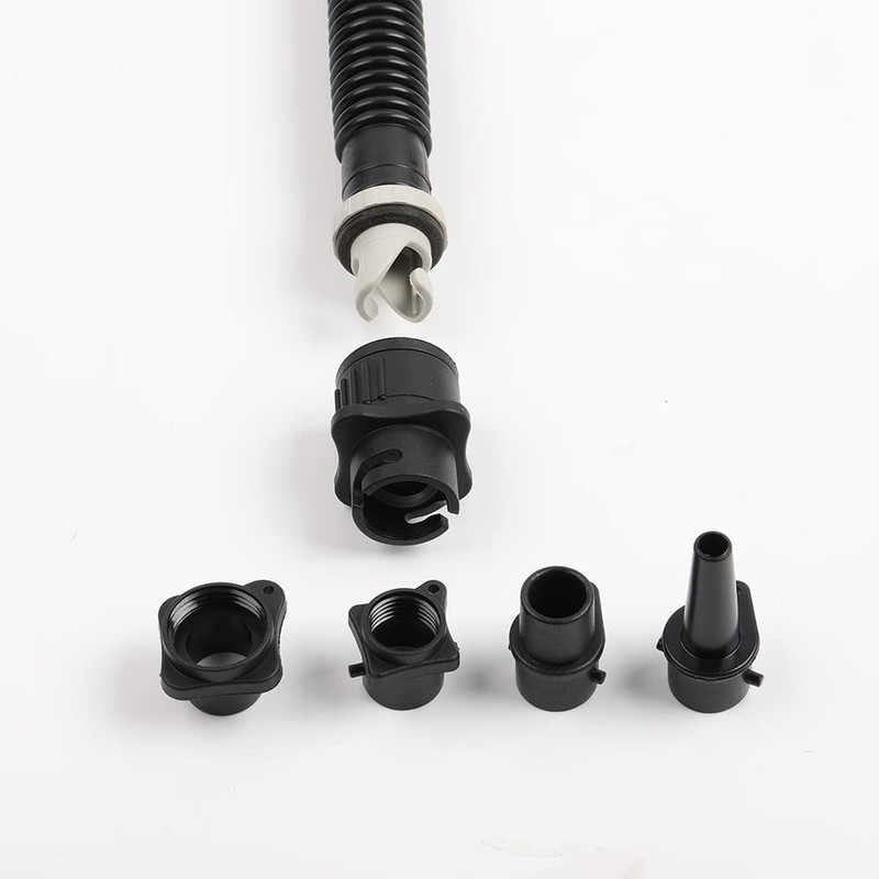 HEYTUR Inflatable Boat SUP Pump Adaptor and Kite/Boston Valve Standard