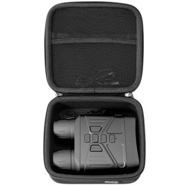 RAIACE Hard Travel Storage Case Compatible with HEXEUM/for Fvtga Night Vision for Goggles, Protective Carrying Bag for Night Vision Binoculars. (case only) - Black