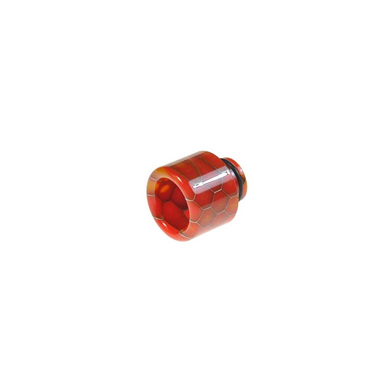 Armerah Snakeskin 510 Drip Tip eCig Mouthpiece Short/Big Epoxy Resin