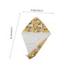 WOONEKY Cotton Hair Wrap for Bathing Absorbent Head Wrap Towel