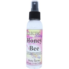 Honey Bee Body Spray, 8 ounces, Body Mist for Women with Clean, Light & Gentle Fragrance, Long Lasting Perfume with Comforting Scent for Men & Women, Cologne with Soft, Subtle Aroma For Daily Use