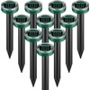 Mole Repellent Solar Powered 2 Pack Snake Repellent Ultrasonic, Groundhog