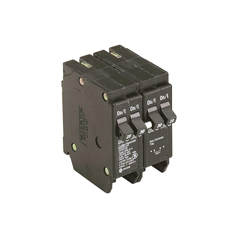 Eaton BQ2402120 Bq Quad Breaker One 2 Pole 40 Amp