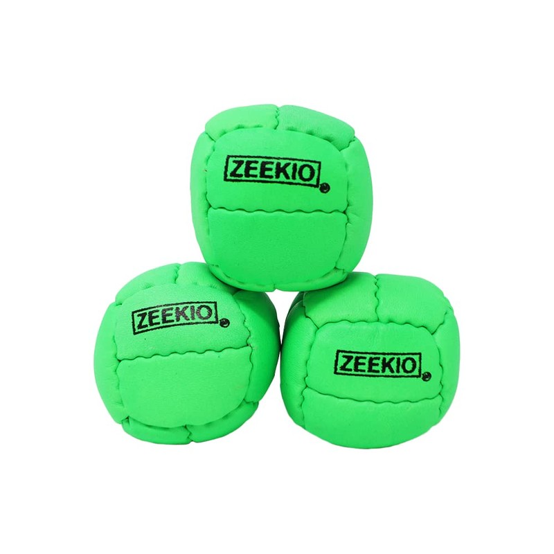 Zeekio Galaxy Juggling Balls - Premium 12 Panel Genuine Leather