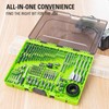 Greenworks 90 Piece Black Oxide Drilling and Driving Bit Set