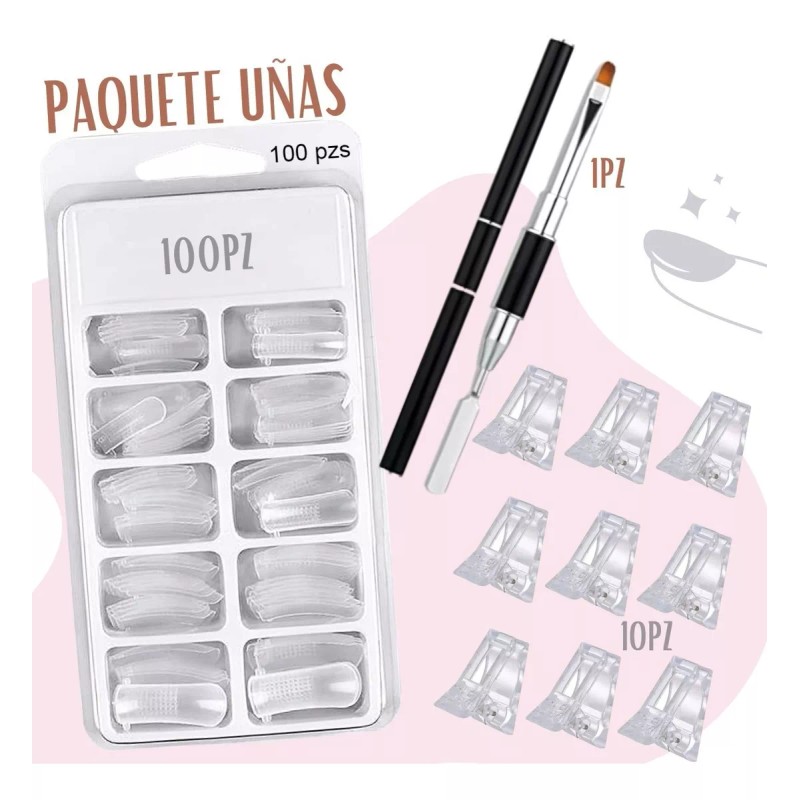 Universo en Linea Set Accesorios De Uñas Polygel Para Manicura