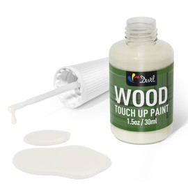 DWIL Wood Touch Up Paint - 1.5 Oz Quick-Dry Paint Pen for Scratches, Chips and Spots on Furniture, Cabinets, Doors, Tables, and Dressers (Ivory White)