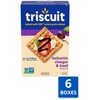 Triscuit Balsamic Vinegar & Basil Whole Grain Wheat Crackers, Lunch