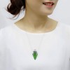 1PC Colorful Cone Bottle Aroma Essential Oil Diffuser Pendant Necklace