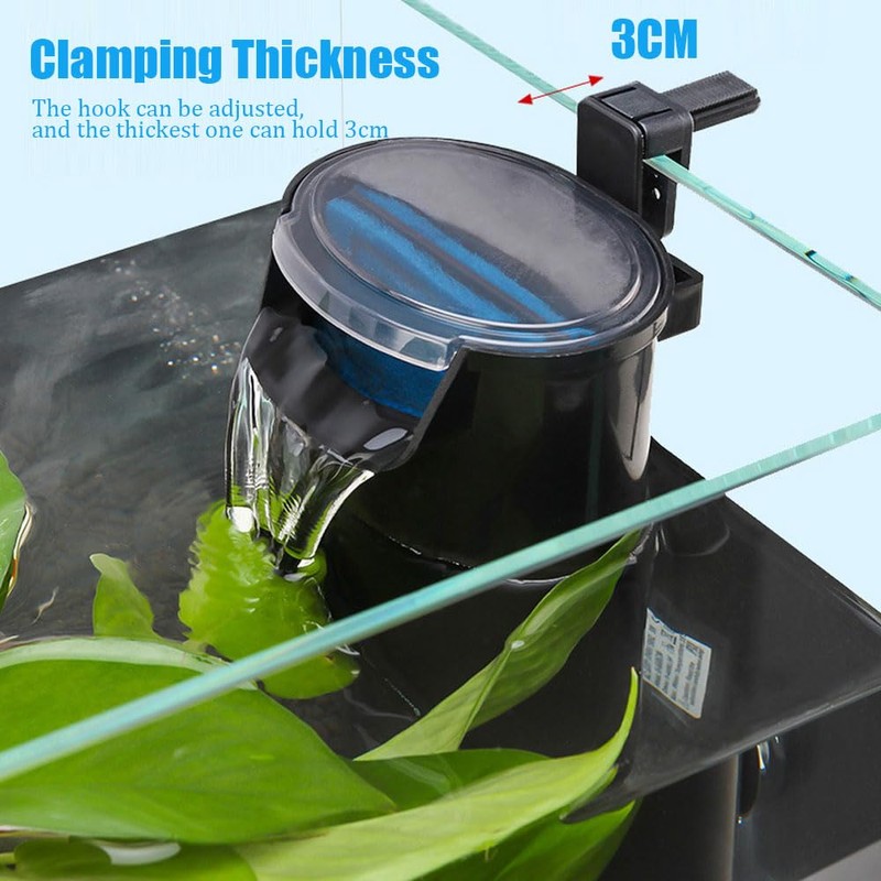 KINGYEENUO Aquarium Internal Filter, Aquarium Filter Fish Tank Filter for