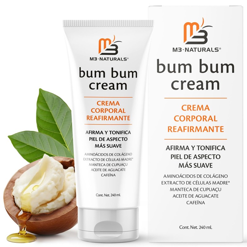 Bum Bum Cream Crema Corporal Reafirmante para Cuerpo, 240 ml