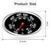 Grill Lid Thermometer Heat Indicator Replacement for 720-0697, 720-0737, BBQ