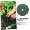 Levemolo 10pcs Tree Root Protection Mats Non Woven Mulch Rings