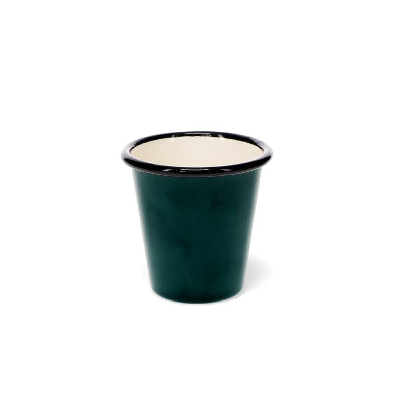 Rex London Enamel Tumbler 300ml - Dark Green