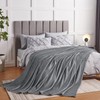 WAVVE Fleece Blanket Sofa Throw - Blanket for Bed Soft