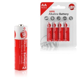 Circuit City AA Enhanced Performance Alkaline Batteries (4 Pack)