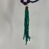Noi Beaded Necklace Super Long Glass Wood and Chain Multi