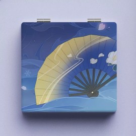 Genshin Impact Espejo De Bolsillo Maquillaje Ayaka | Genshin Impact