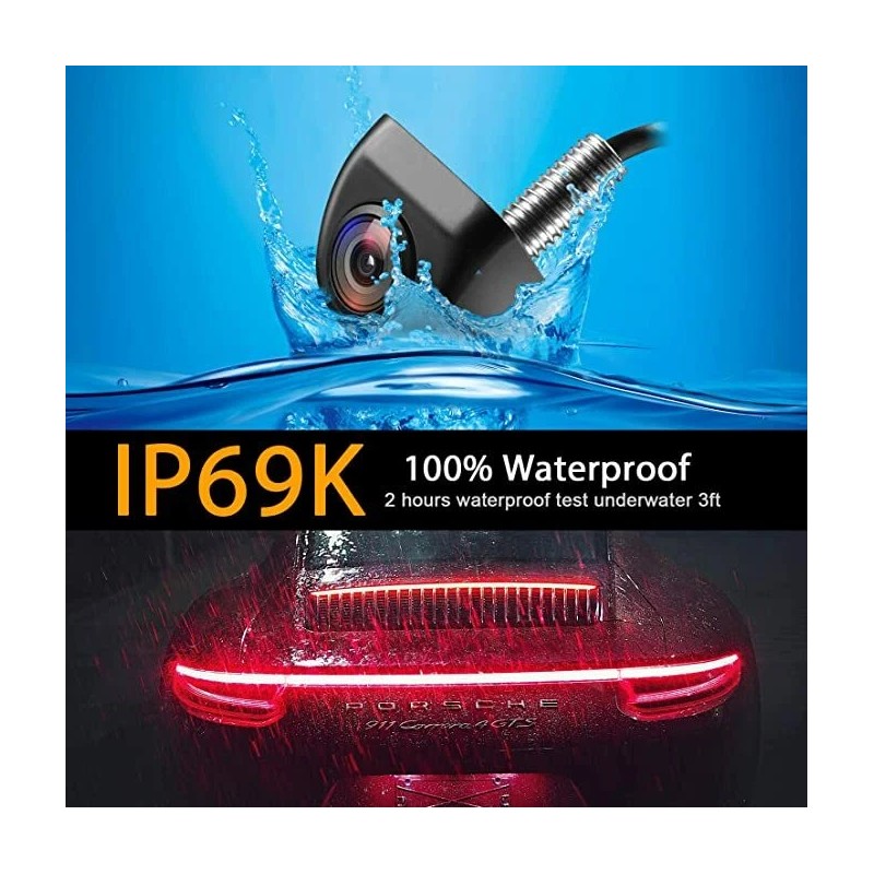 NATIKA Backup Camera Only for Replacement of NATIKA WD-011,No Any