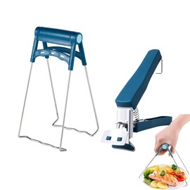 Pack of 2 Bowl Gripper Clip, Tongs for Hot Air Fryer, Retriever Pliers, Airfryer Tongs, Hot Air Fryer Tongs, Gripper for Hot Air Fryer, Tongs Airfryer, for Carrying and Grasping Bowls