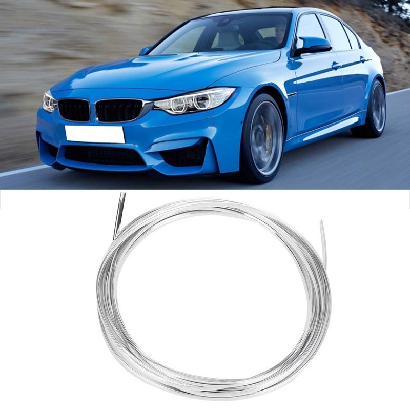 10 Meter Chrome Edge Guard, Chrome Car Door Edge Trim,