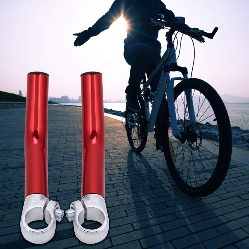 Bicycle Bar End, Auxiliary Handlebar, Lightweight Aluminum Alloy Bicycle Handlebar