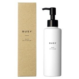 BUSY Busy Quick All-in-One Gel, Skin Care, Basic Cosmetics, Morning and Evening, Time-saving, Airless Container, Pump Type, All-in-One, 5.3 oz (150 g)