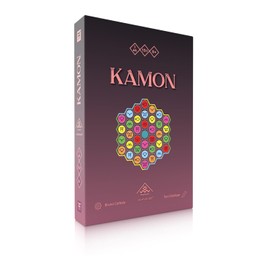 Cosmoludo 3143103 Kamon, Board Game, Strategy Game, 2 Person Game, Abstract Game for Adults and Children from 8 Years