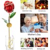 Icreer 24k Gold Rose Mothers Day for Mom Best Gifts,Real