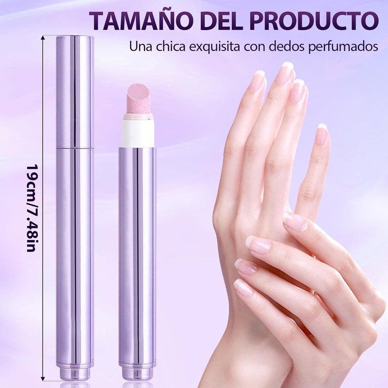 GWMWON 3PCS Lápiz for ei Cuidado de las Uñas, Pluma