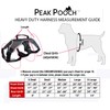 Peak Pooch - No-Pull Dog Harness - Padded, Mesh Fabric