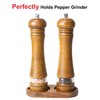 TooWoom Salt and Pepper Grinder Mill Tray, Larger Retro Color