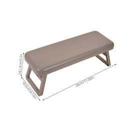 Healeved Nail Arm Rest Cushion for Manicure Ergonomic Hand Holder Pillow for Nail Technicians for Salon and Home Use Easy to Clean and Maintain Design