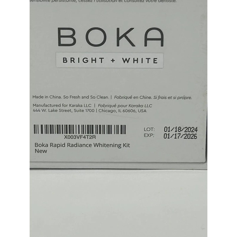 Plus White Boka Rapid Radiance Teeth Whitening Kit Bright +