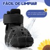 SlowTon Zapatos para Perros Antideslizantes y Transpirables, Sandalias Reflejantes para