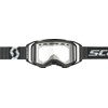 SCOTT Prospect 2.0 SMB Goggles (One Size Fits Most, Black/White/Clear