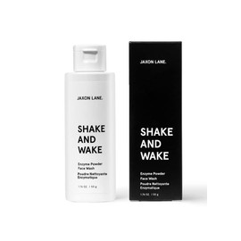 JAXON LANE Exfoliating Powder Face Wash w/Papaya Enzymes Powder, Aloe Vera, Vitamin C, AHA | Anti Aging Deep Pore Cleanser & Acne Treatment