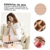Baluue Wooden Essential Oil Box Compartment Aromatherapy Holder Lightweight Compact