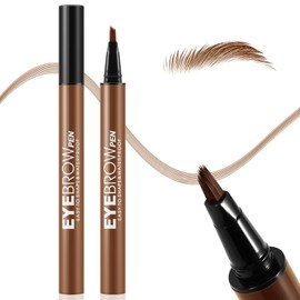 Boobeen Liquid Microblading Eyebrow Pencils, Waterproof Eyebrow Pen for Natural Brow, Long-Lasting Precision Brow-Fection Pen for All-Day, for Women Girls Makeup