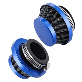 CarBole 35mm Cold Air Filter: Performance Air Filter Intake Induction Kit for 50cm 70cm 90cm 110cm 125cm ATV Blue
