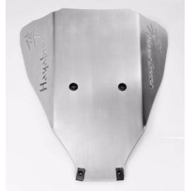 JDA CUSTOM HAYABUSA BUSA GSX1300R GSXR 99-07 ALUMINUM SILVER BELLY PAN UNDER LOWER WING RAW