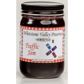 100% NATURAL South Dakota- Whetstone Valley Preserves Homestyle Spread (Hand Picked Fruit) (Traffic Jam (Black/Blue/Rasp/Straw Berry))