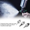 Airbrush Nozzle, Airbrush Accessories 3Pcs 0.2mm 0.3mm 0.5mm Airbrush Nozzles