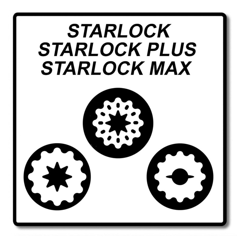 Fein 35222967110 Starlock Renovation Combo Set 3pc