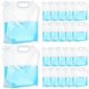 Zubebe 20 Pcs x 1.3 Gallon Collapsible Water Container Bag