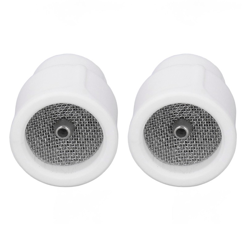2Pcs Tig Welding Cups White Ceramic Welding Torch Cup Ceramic