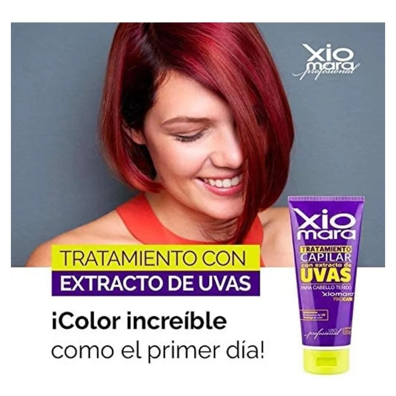 Tratamiento Uvas Para Cabello Teñido Y Procesado 200grs