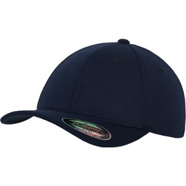 Flex fit Double Jersey Adults 'Beanie Hat blue navy Size:S/M