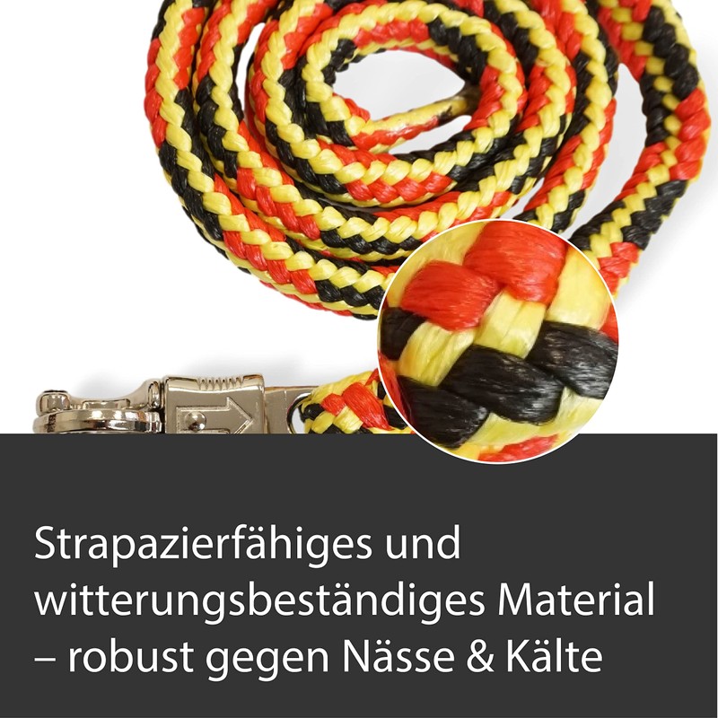 Lead Rope with Panic Hook, for Horses, Ponies, Shetty, Donkey,